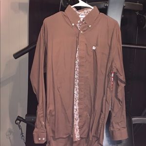 Men’s cinch button up size small